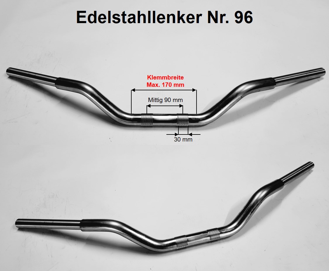 V-Team Edelstahllenker Nr. 96